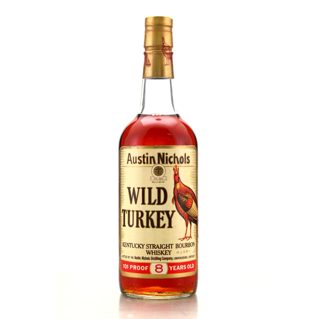 Wild Turkey 8 Year Old 101 Proof 1991