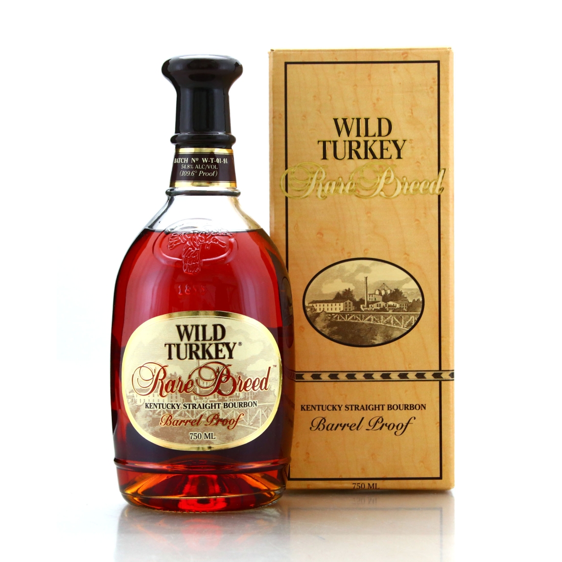 Wild Turkey Rare Breed Barrel Proof Batch W-T-01-91