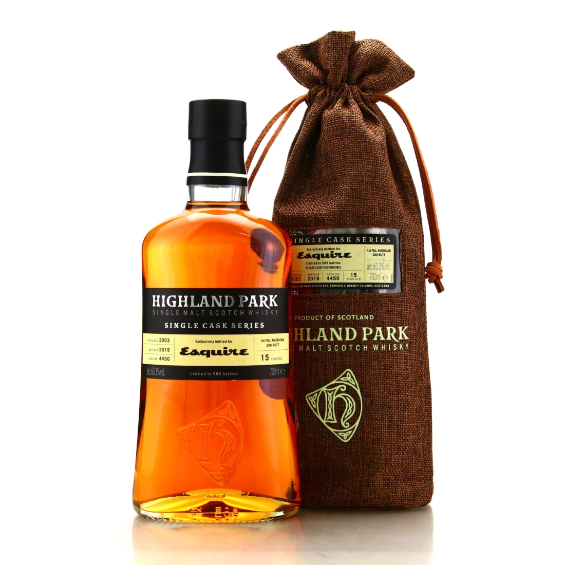 Highland Park 2003 Single American Butt 15 Year Old #4450 / Esquire