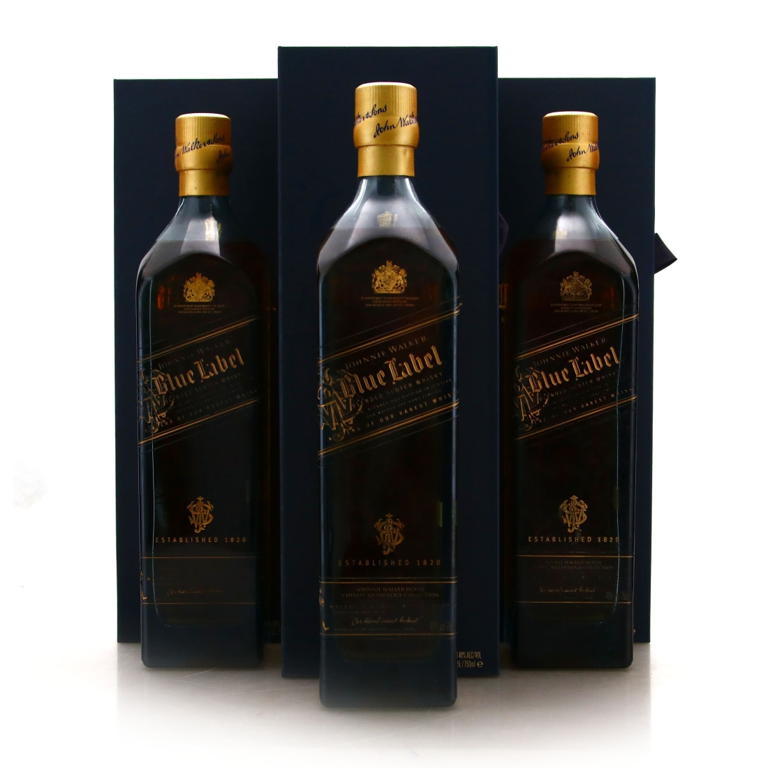 Johnnie Walker Blue Label Fu Lu Shou Edition 3 x 75cl