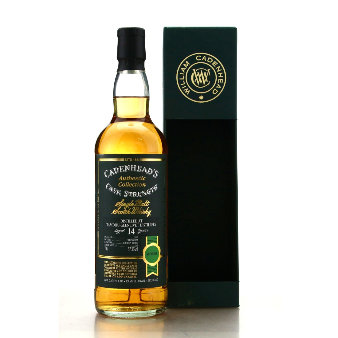 Tamdhu 2007 Cadenhead's 14 Year Old