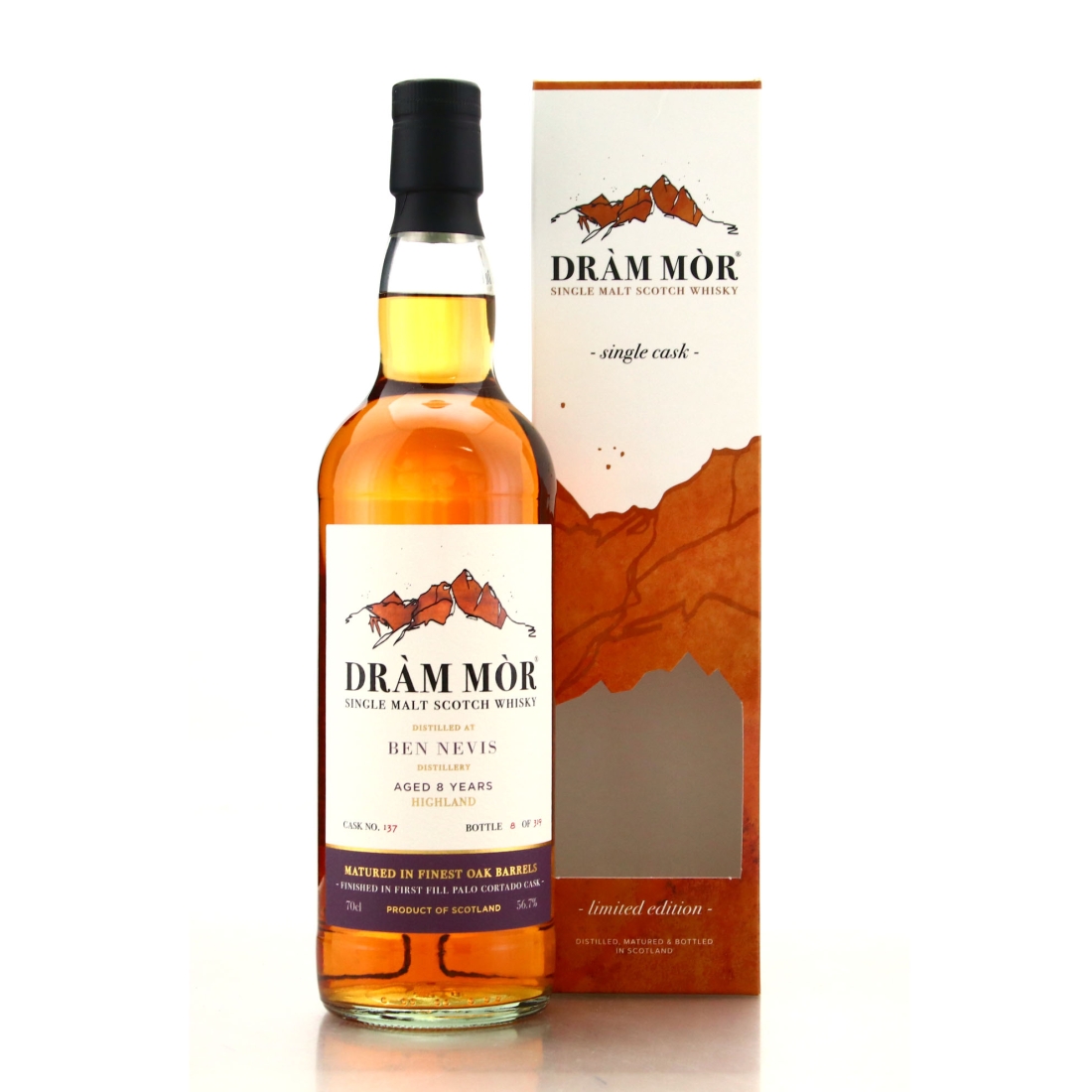 Ben Nevis 8 Year Old Dram Mor #137