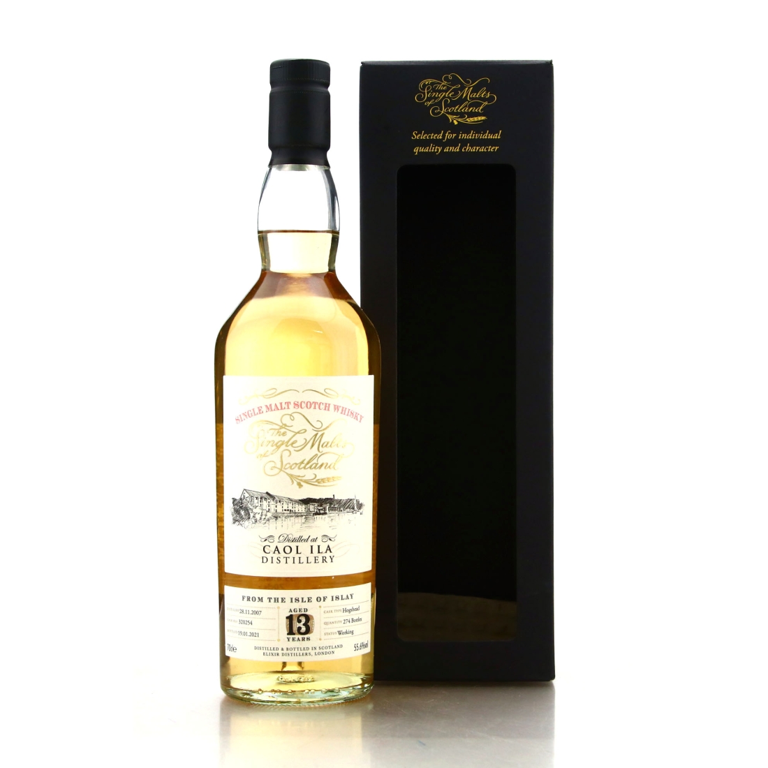 Caol Ila 2007 Single Malts of Scotland 13 Year Old