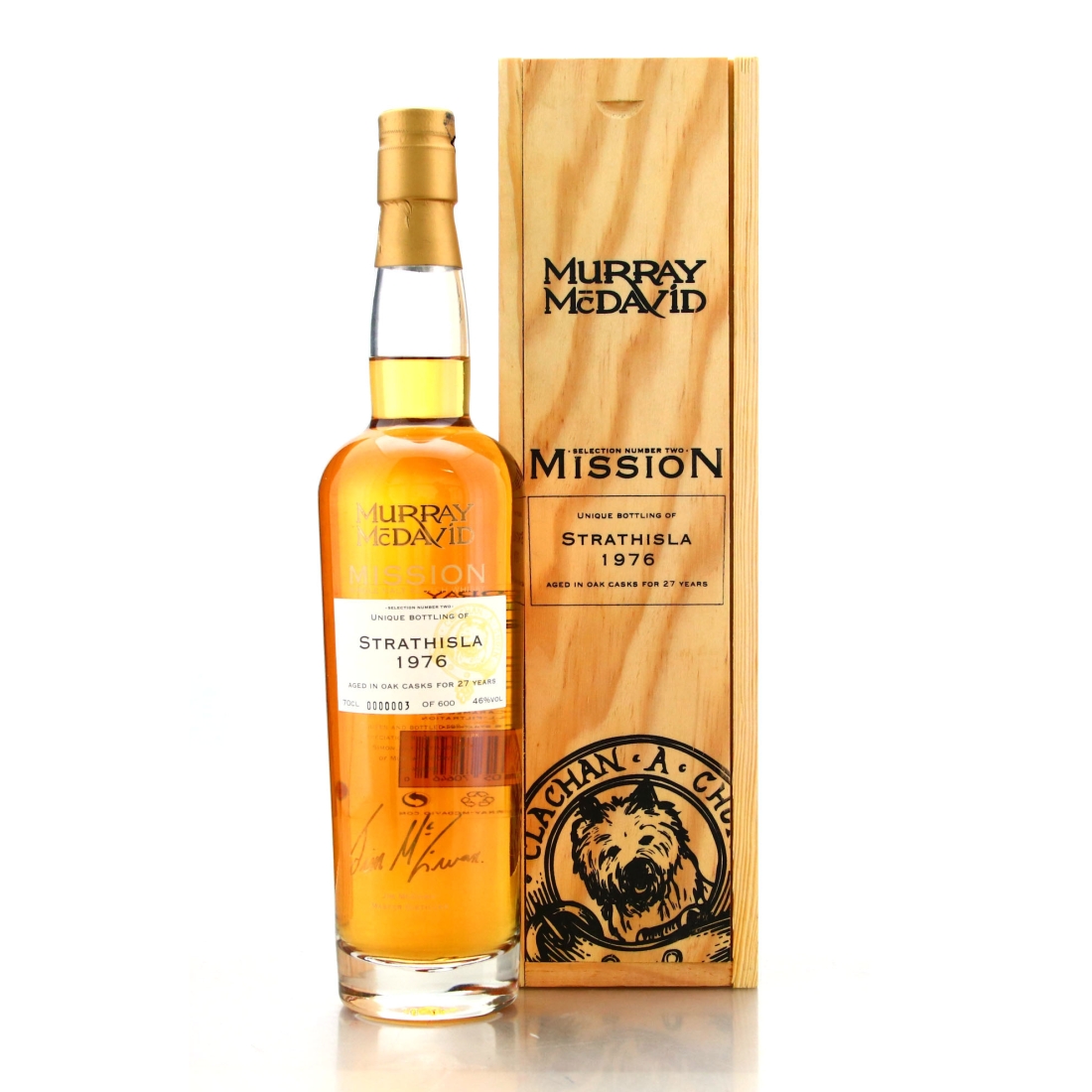 Strathisla 1976 Murray McDavid 27 Year Old Mission II