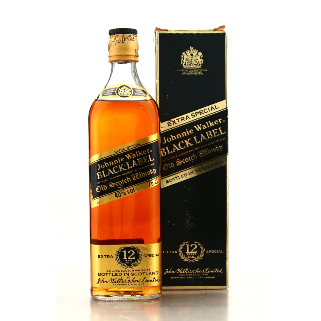 Johnnie Walker Black Label 12 Year Old 1980s