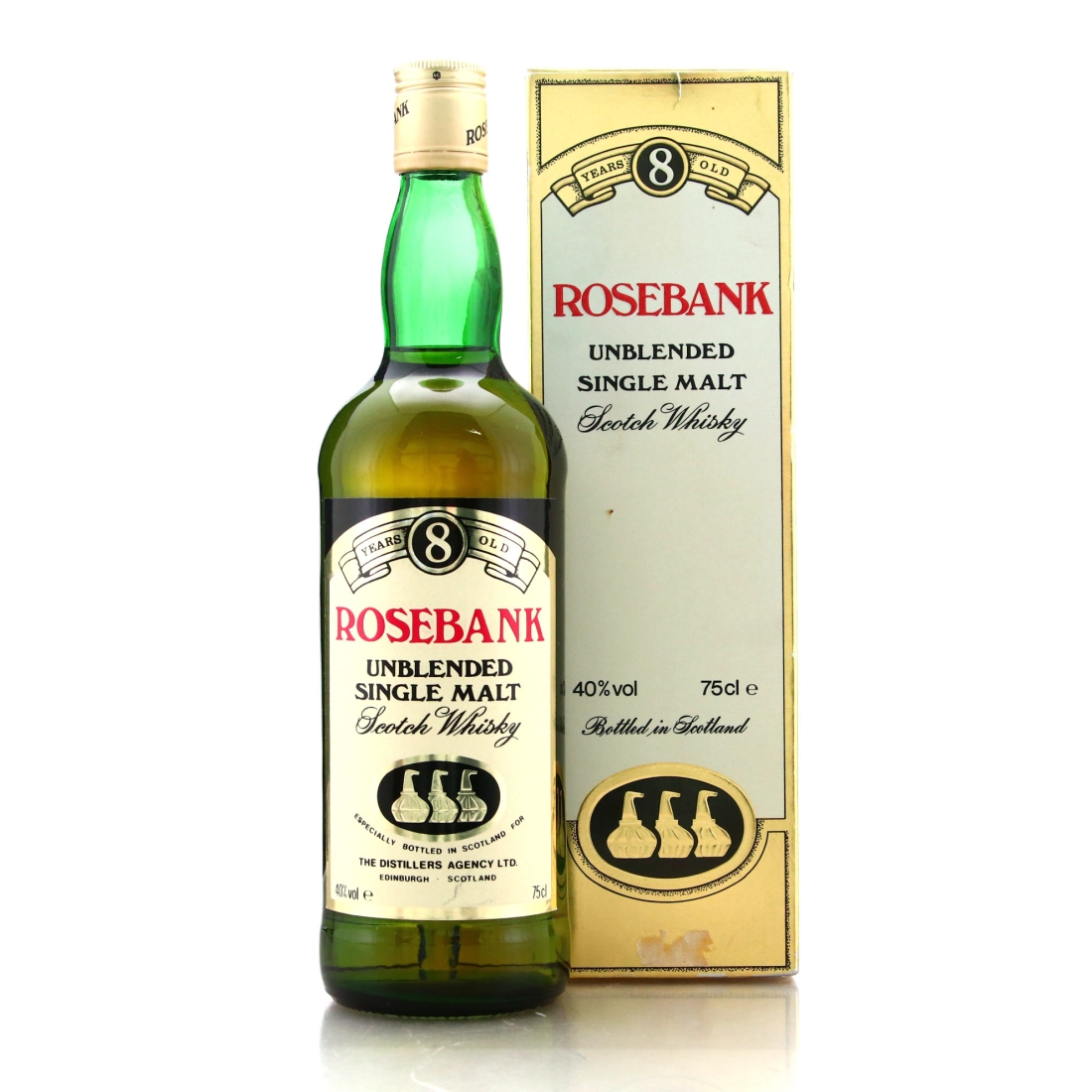 Rosebank 8 Year Old Distillers Agency 1980s