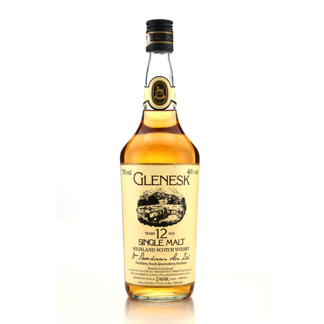 Glenesk 12 Year Old Wm Sanderson 1980s