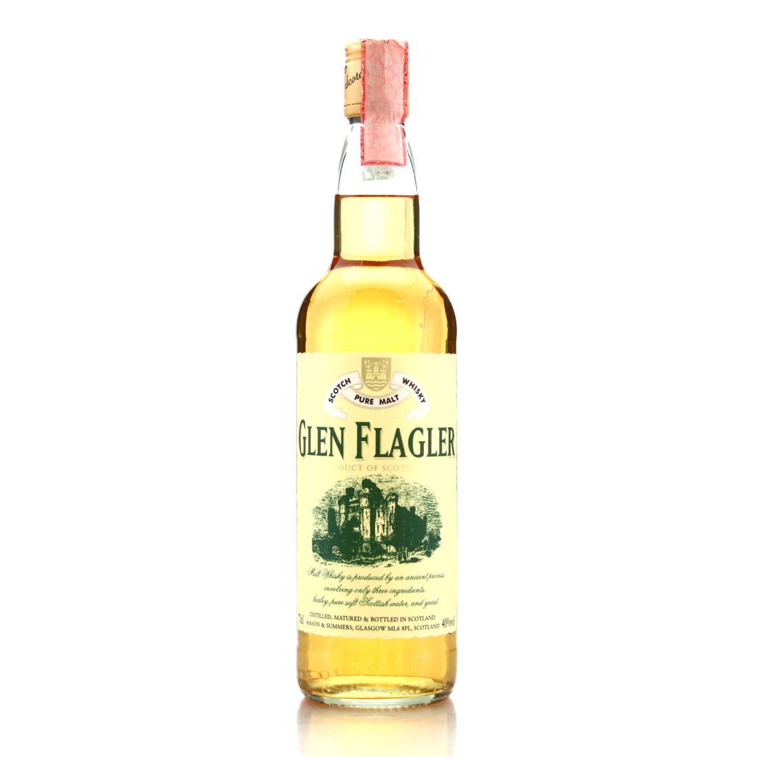 Glen Flagler Mason and Summer Pure Malt 1990s