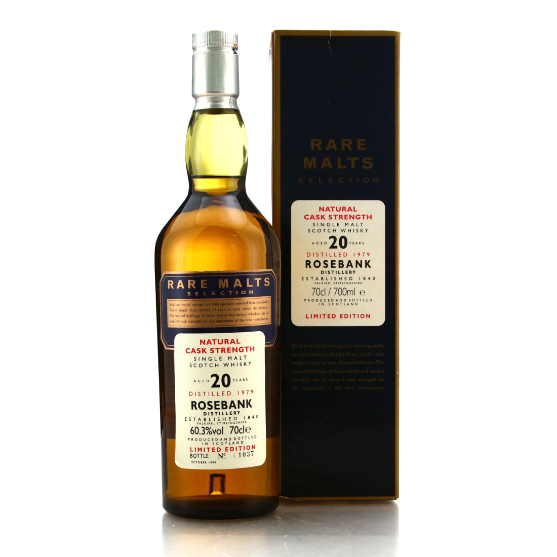 Rosebank 1979 Rare Malts 20 Year Old / 60.3%