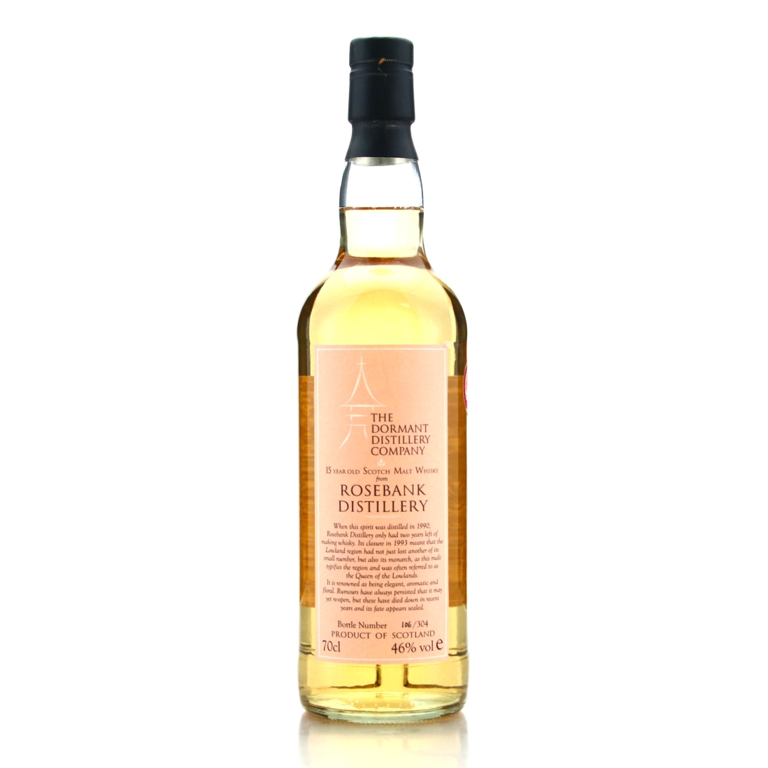Rosebank 1990 Dormant Distillery Co 15 Year Old
