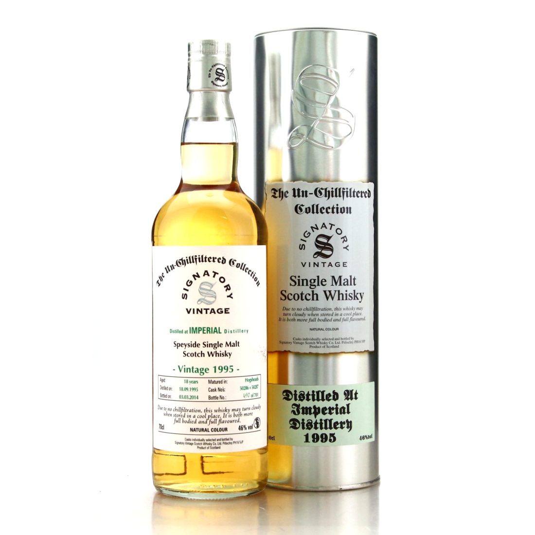 Imperial 1995 Signatory Vintage 18 Year Old