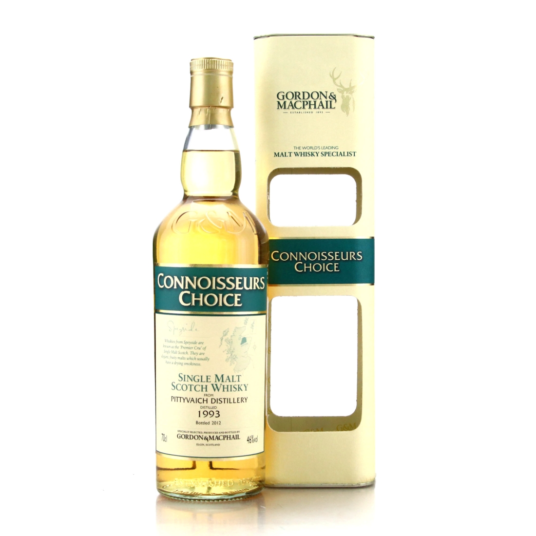 Pittyvaich 1993 Gordon and MacPhail bottled 2012
