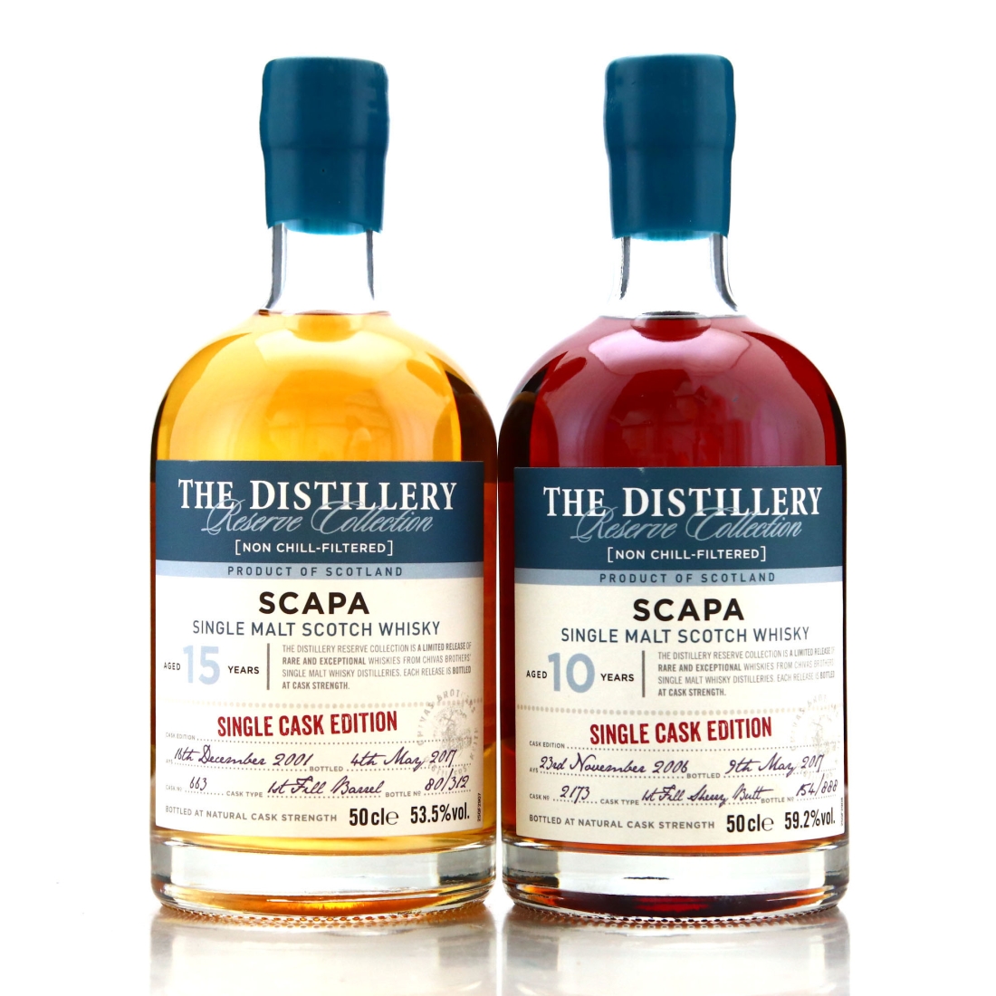 Scapa Reserve Collection Single Cask Edition 2 x 50cl