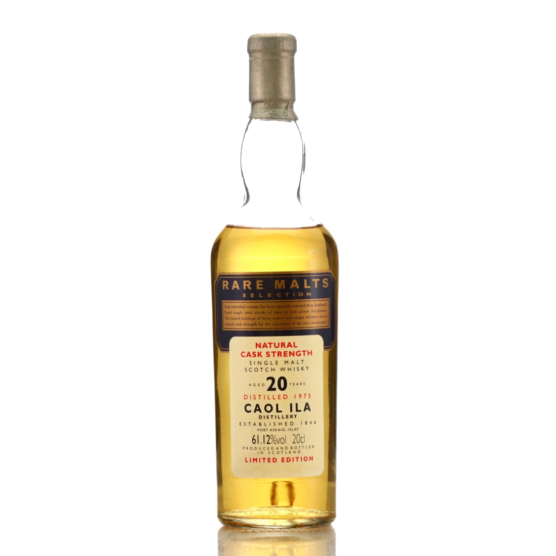 Caol Ila 1975 Rare Malts 20 Year Old 20cl / 61.12%