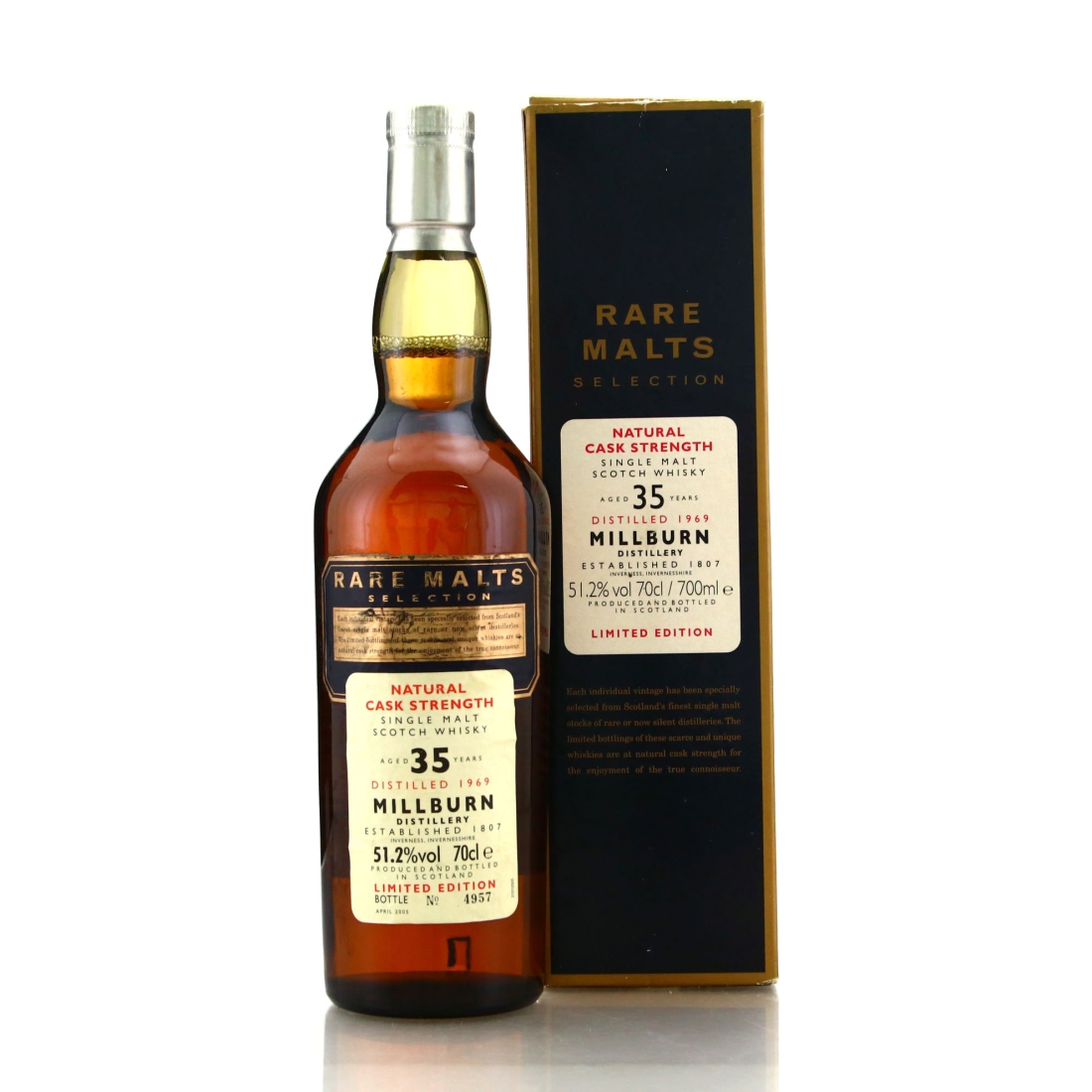 Millburn 1969 Rare Malts 35 Year Old / 51.2%