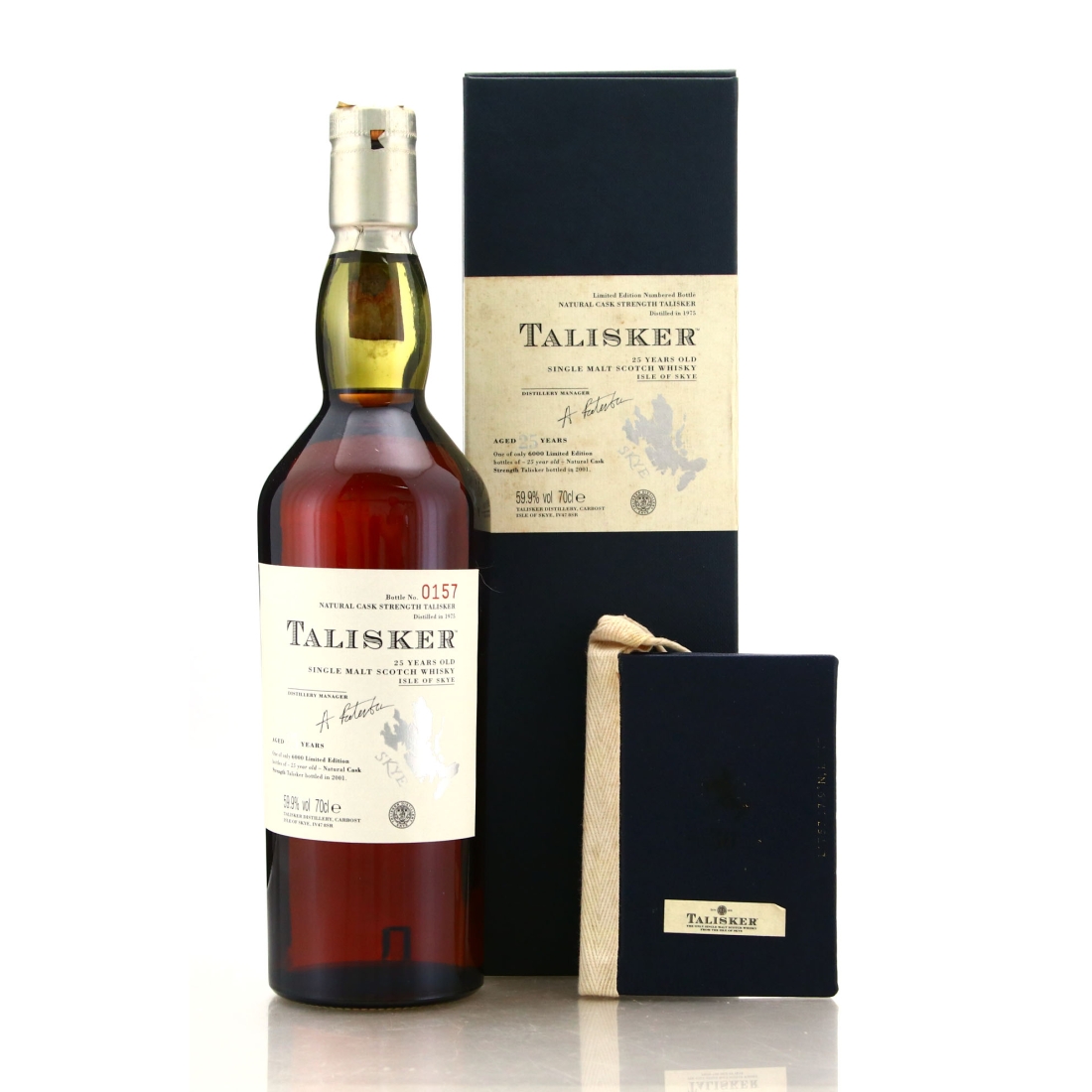 Talisker 25 Year Old Cask Strength 2001 Release