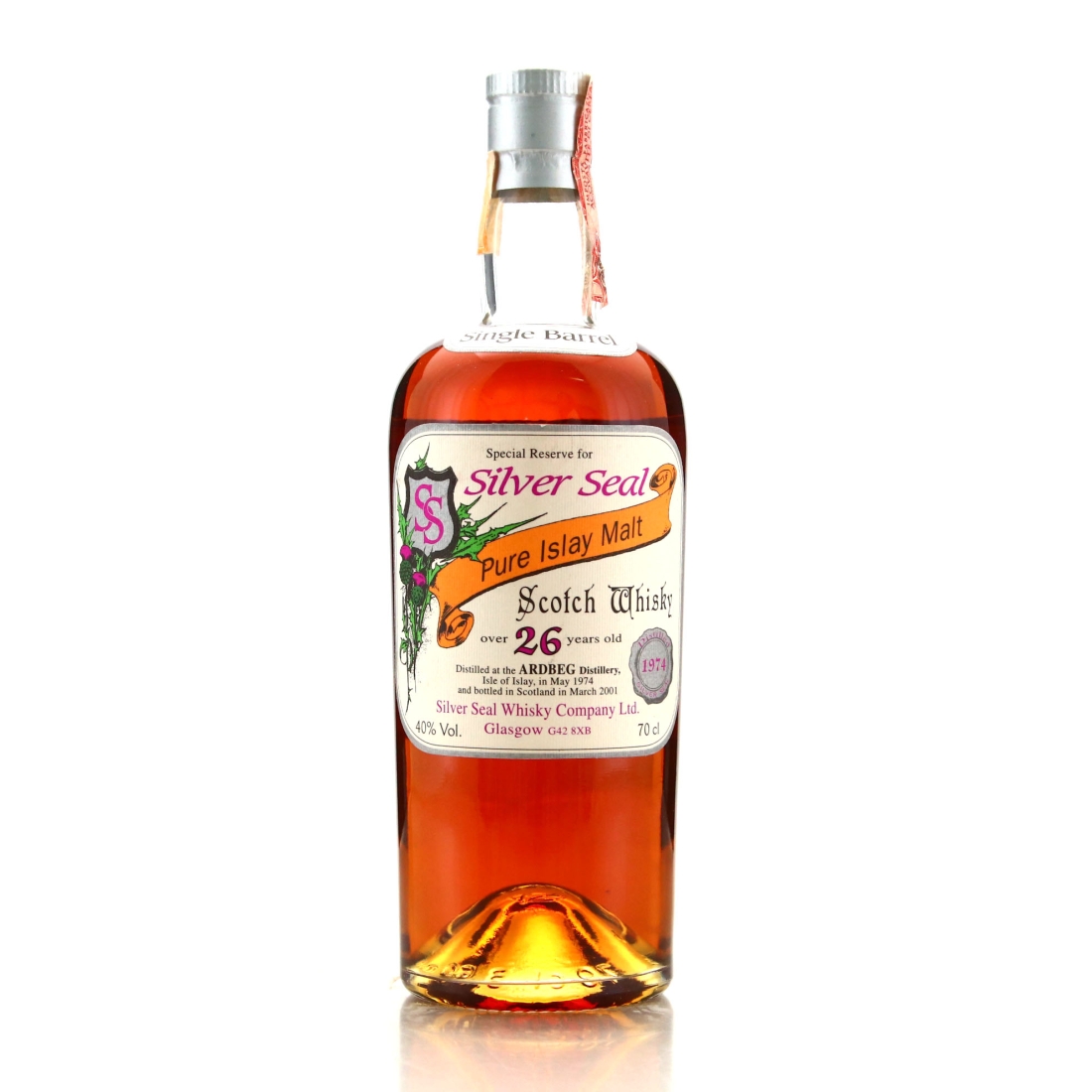 Ardbeg 1974 Silver Seal 26 Year Old