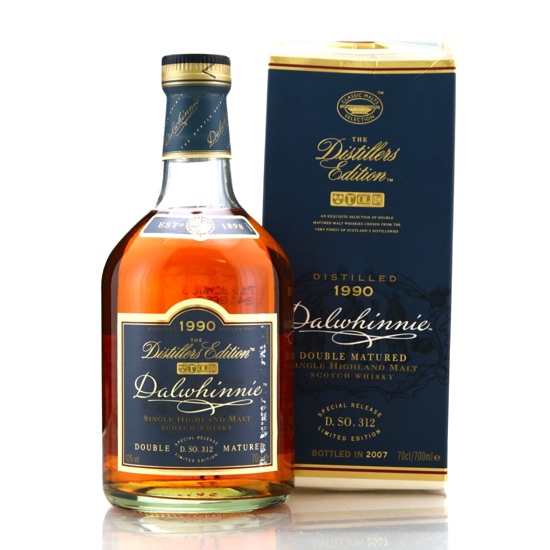 Dalwhinnie 1990 Distillers Edition D.SO.312
