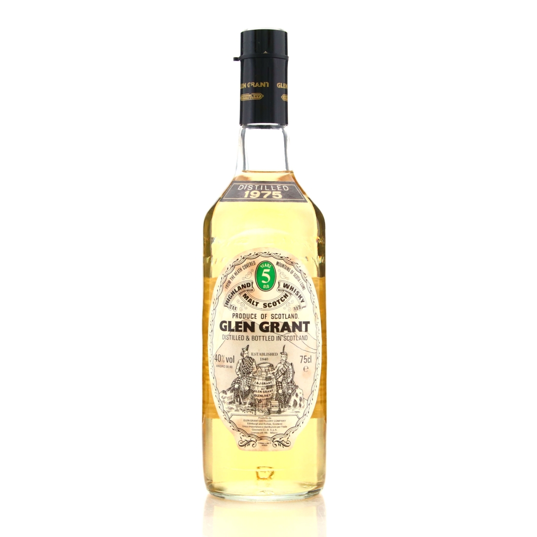 Glen Grant 1975 5 Year Old / Giovinetti Import