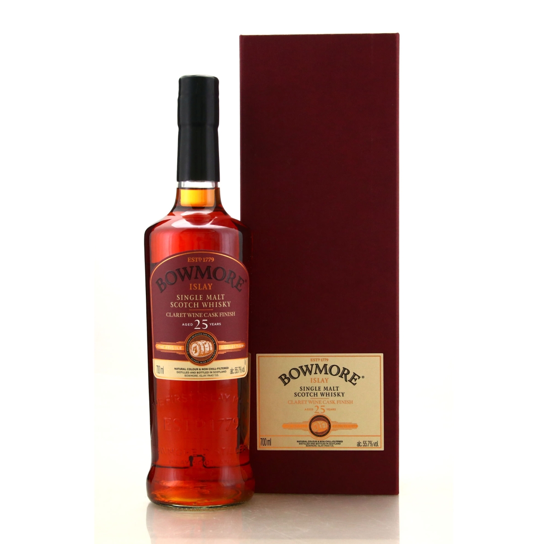 Bowmore 1990 Claret Wine Cask Finish 25 Year Old / Feis Ile 2016