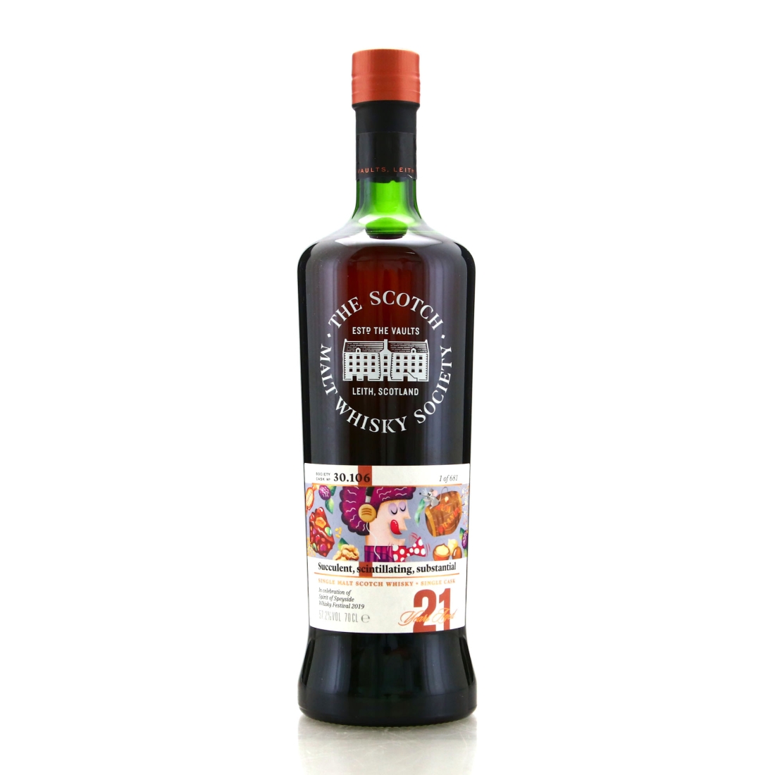 Glenrothes 21 Year Old SMWS 30.106 / Spirit of Speyside 2019