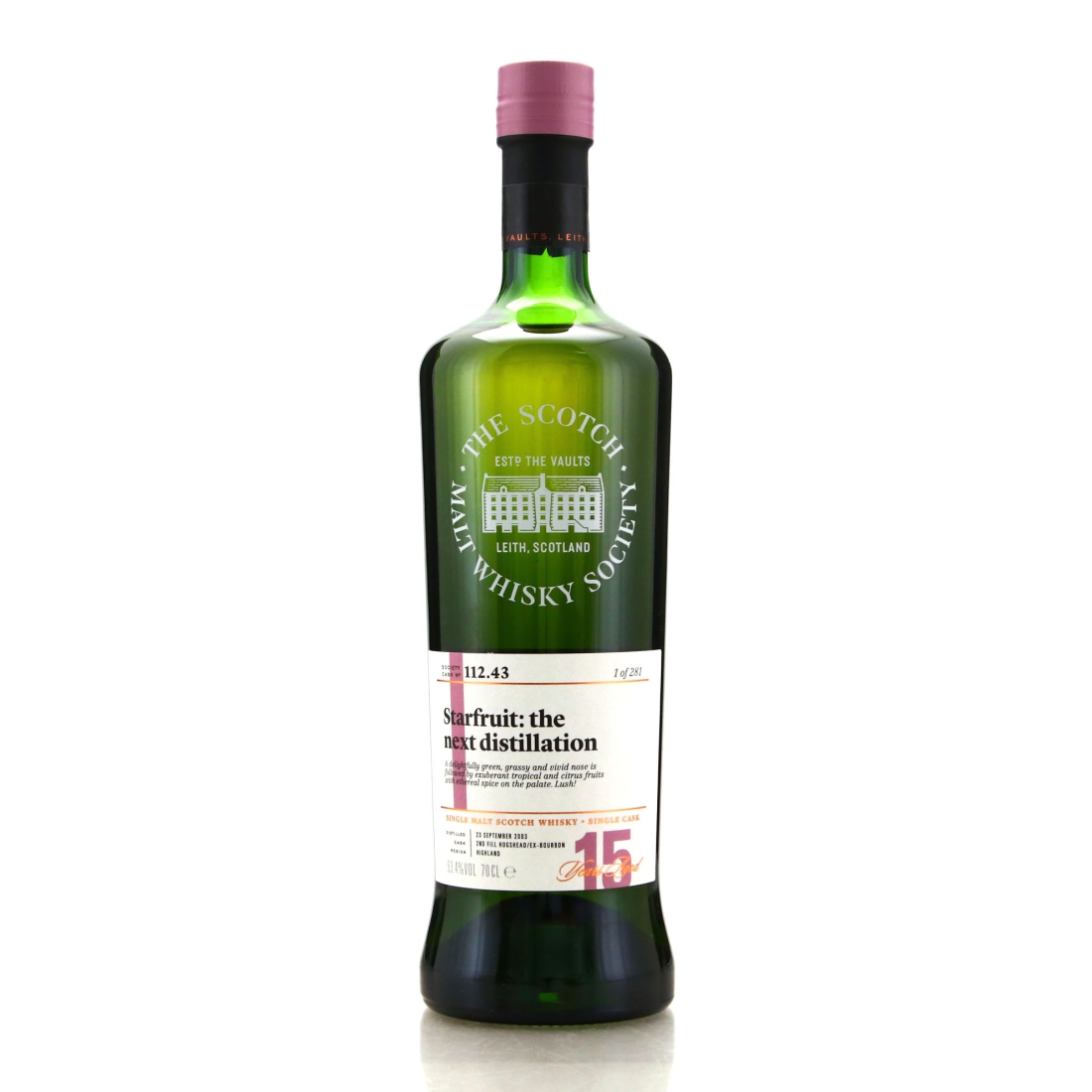 Inchmurrin 2003 SMWS 15 Year Old 112.43