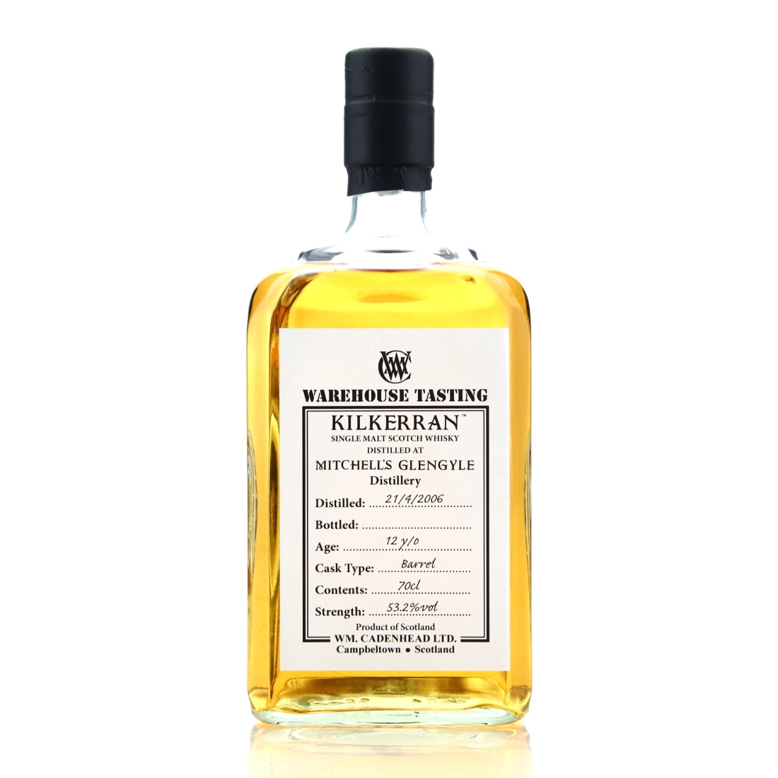 Kilkerran 2006 Cadenhead's 12 Year Old Warehouse Tasting