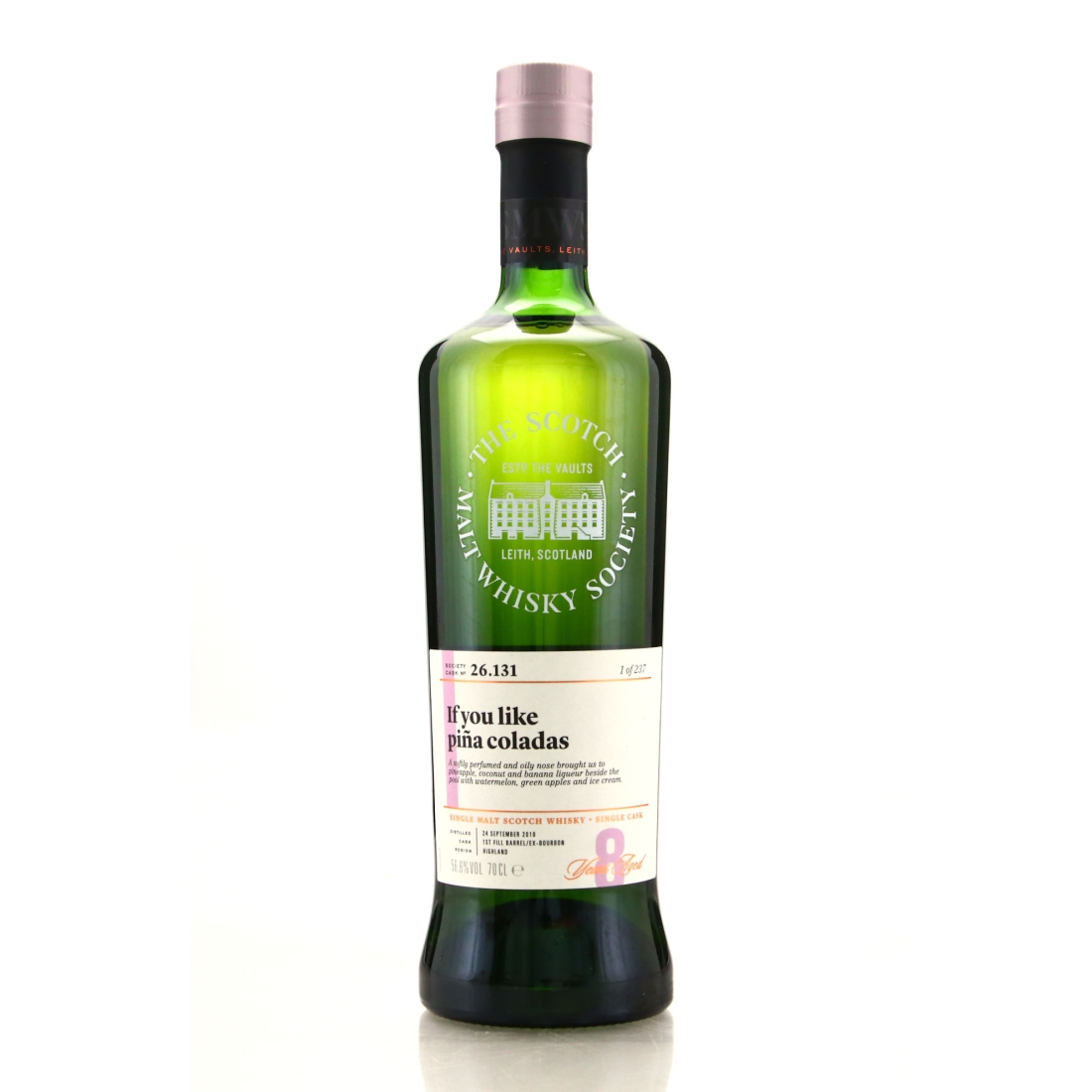 Clynelish 2010 SMWS 8 Year Old 26.131