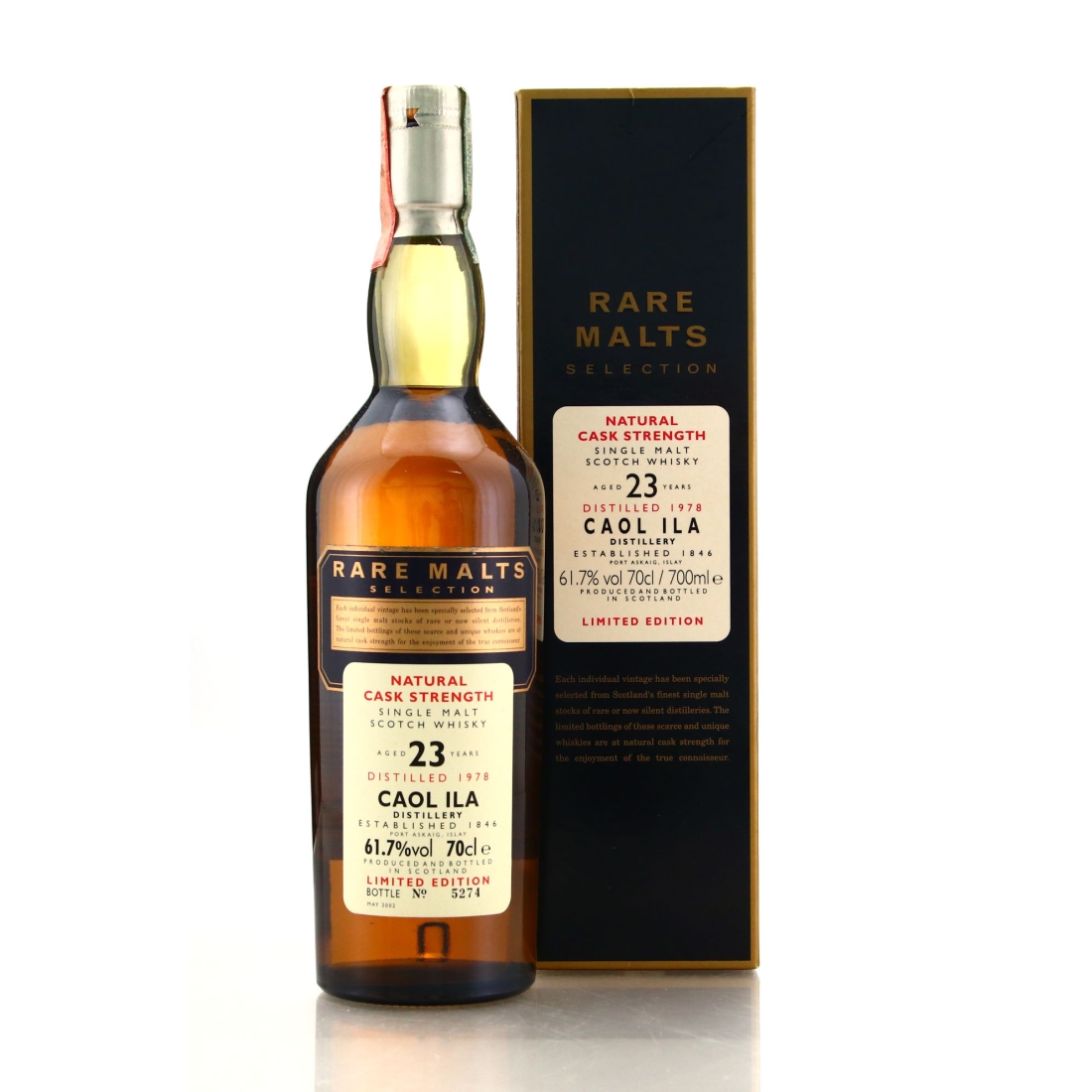 Caol Ila 1978 Rare Malts 23 Year Old / 61.7%