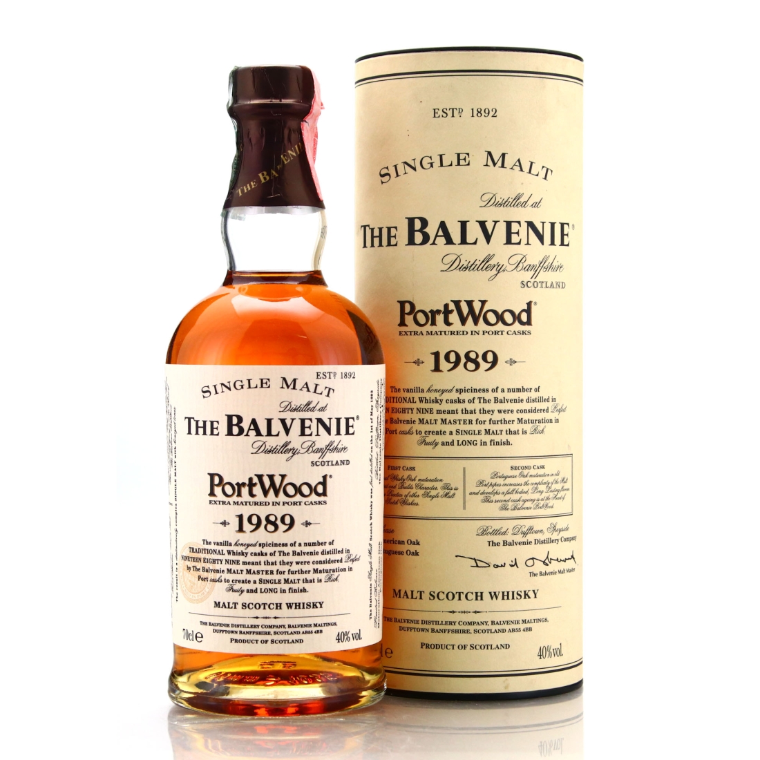 Balvenie 1989 Port Wood