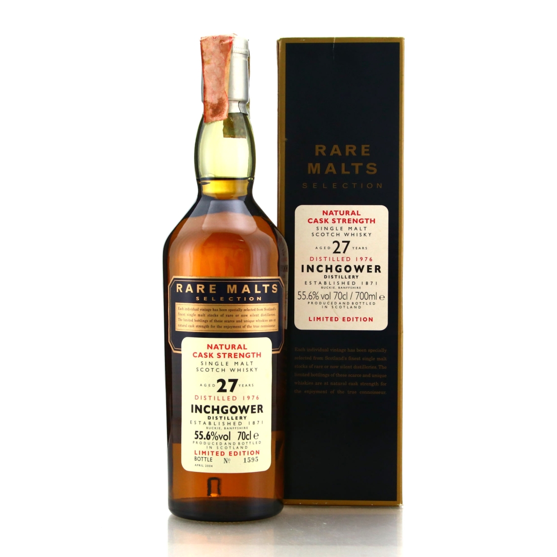 Inchgower 1976 Rare Malts 27 Year Old / 55.6%