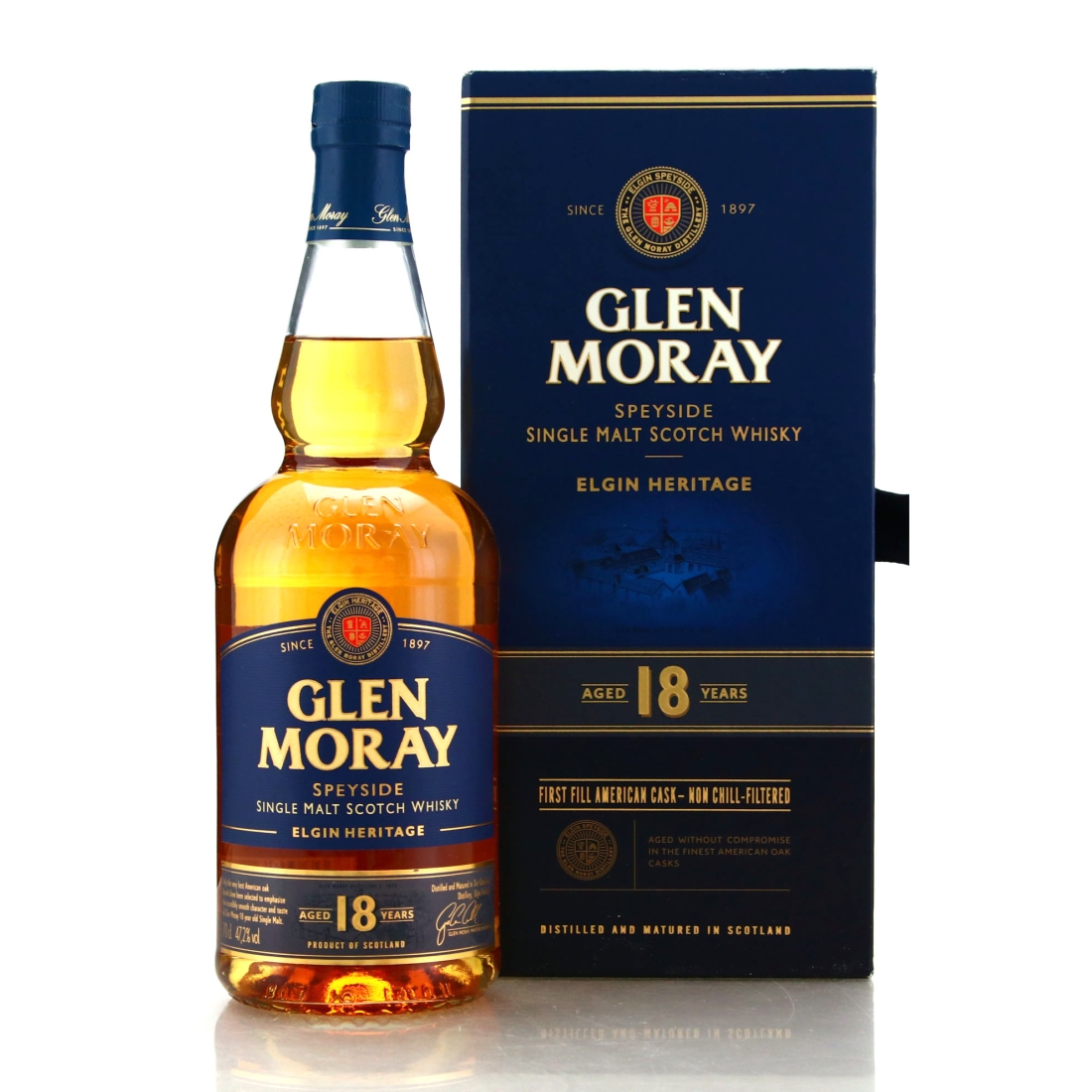 Glen Moray 18 Year Old First Fill American Cask