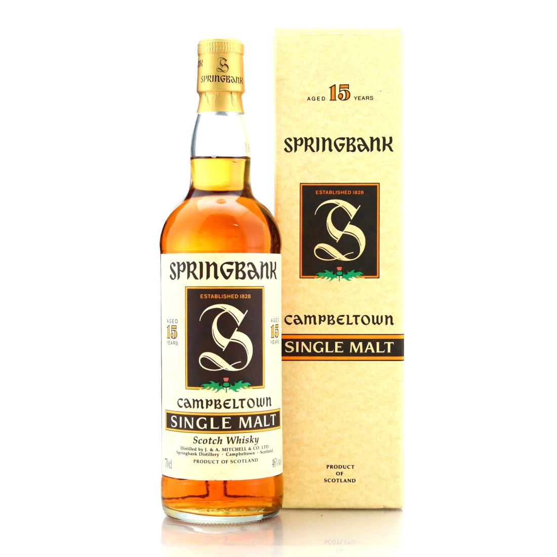 Springbank 15 Year Old Green Thistle 1990s