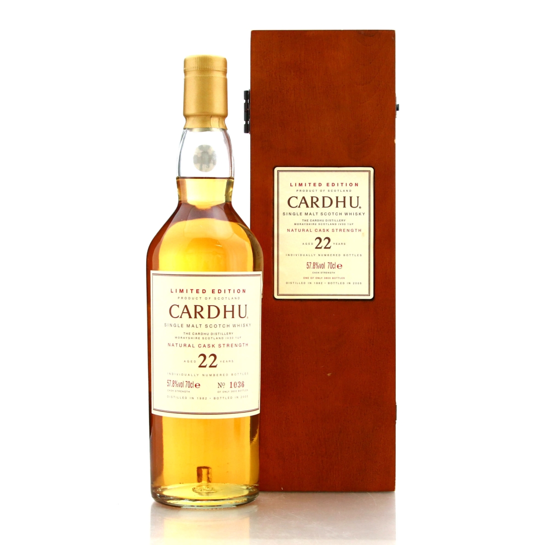 Cardhu 1982 Cask Strength 22 Year Old