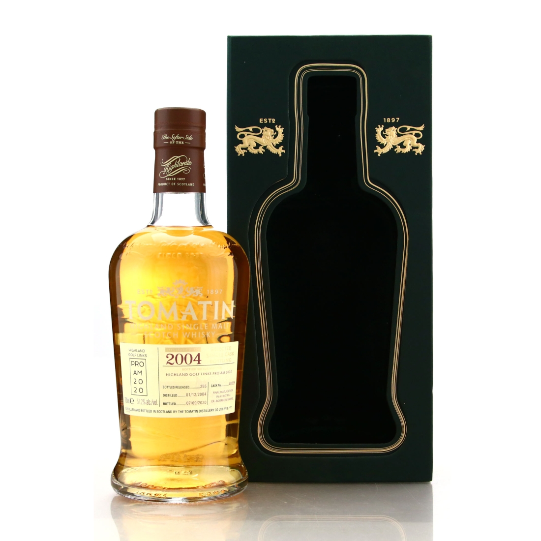 Tomatin 2004 Single Bourbon Cask #40265 / Pro Am 2020 Golf