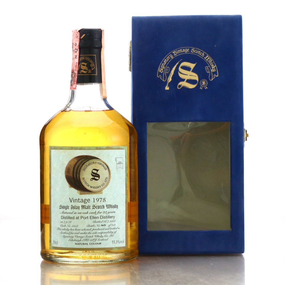 Port Ellen 1978 Signatory Vintage 23 Year Old / Cask #5352