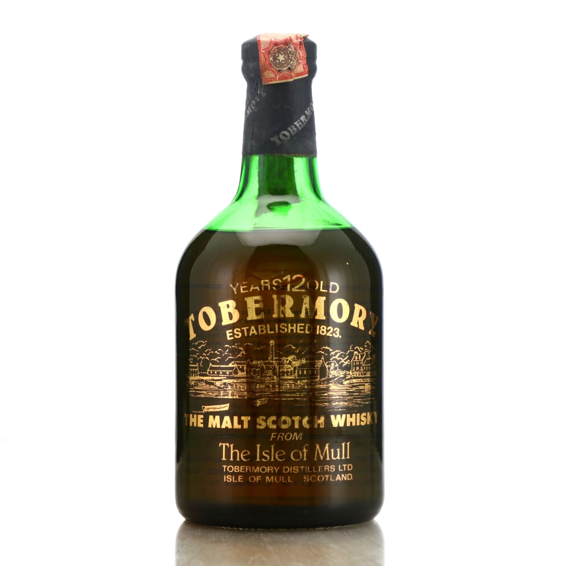 Tobermory 12 Year Old Malt Scotch 1980s / Vini Import