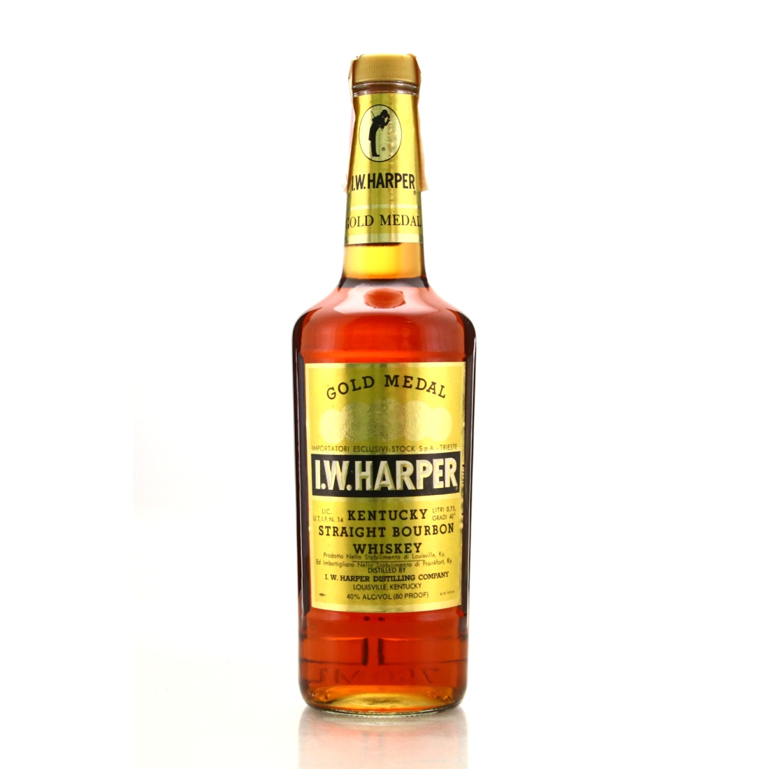 I.W. Harper Gold Medal Kentucky Straight Bourbon 1980s