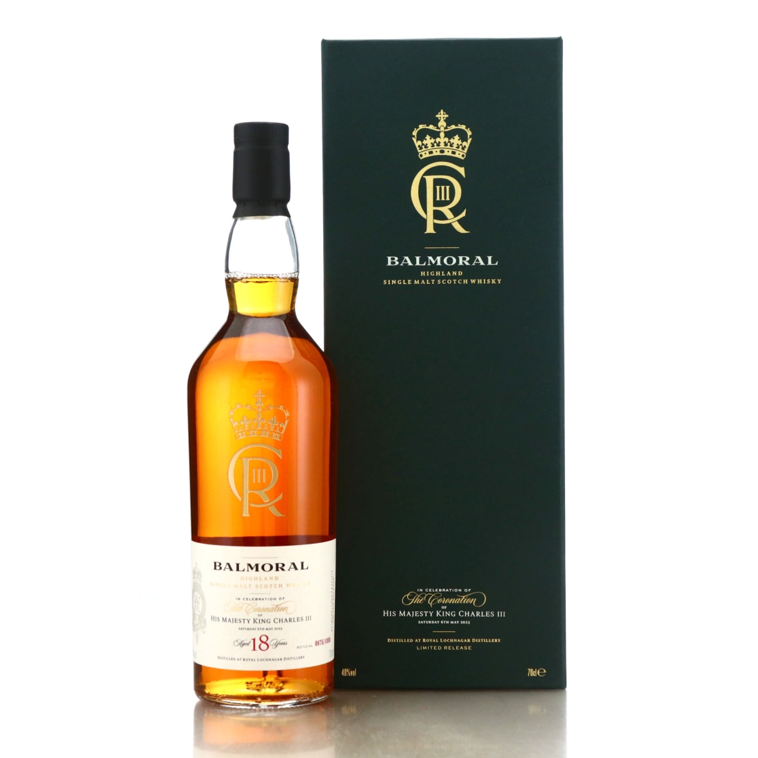 Royal Lochnagar 18 Year Old Balmoral / The Coronation of King Charles III