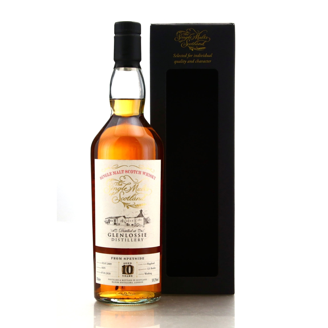 Glenlossie 2009 Single Malts of Scotland 10 Year Old