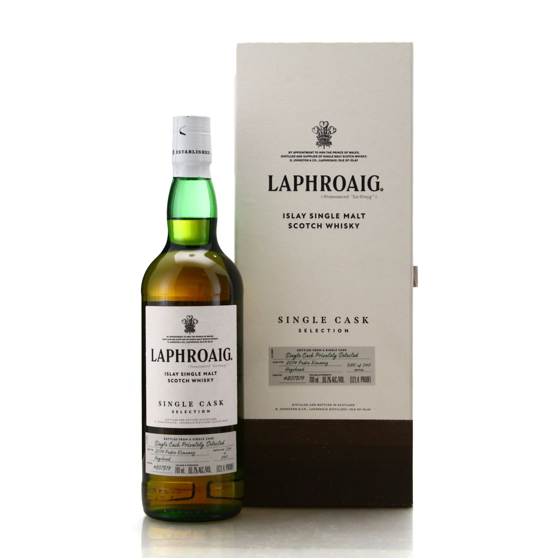 Laphroaig 2014 PX Single Cask #807519