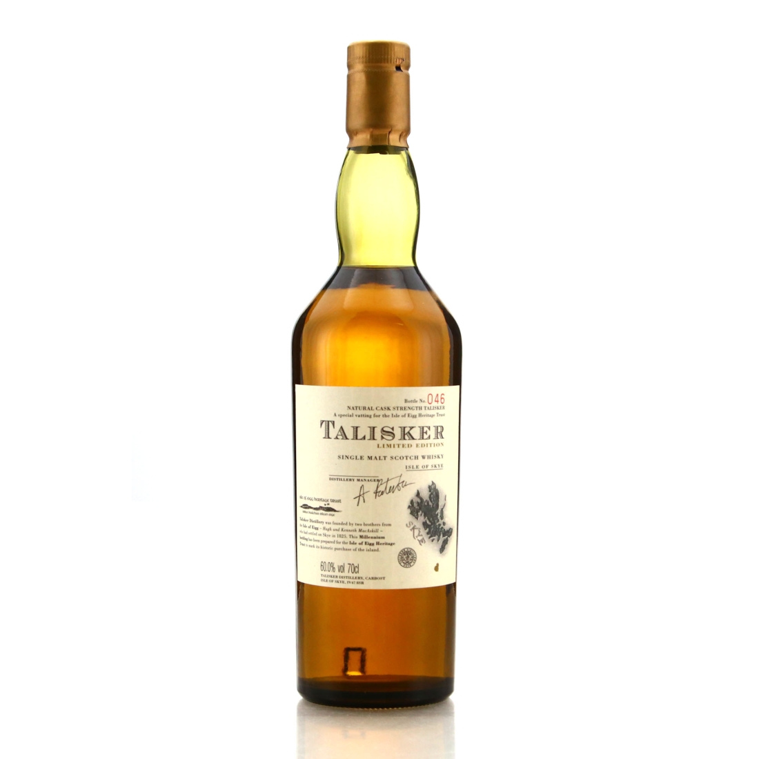 Talisker Cask Strength Isle of Eigg Heritage Trust