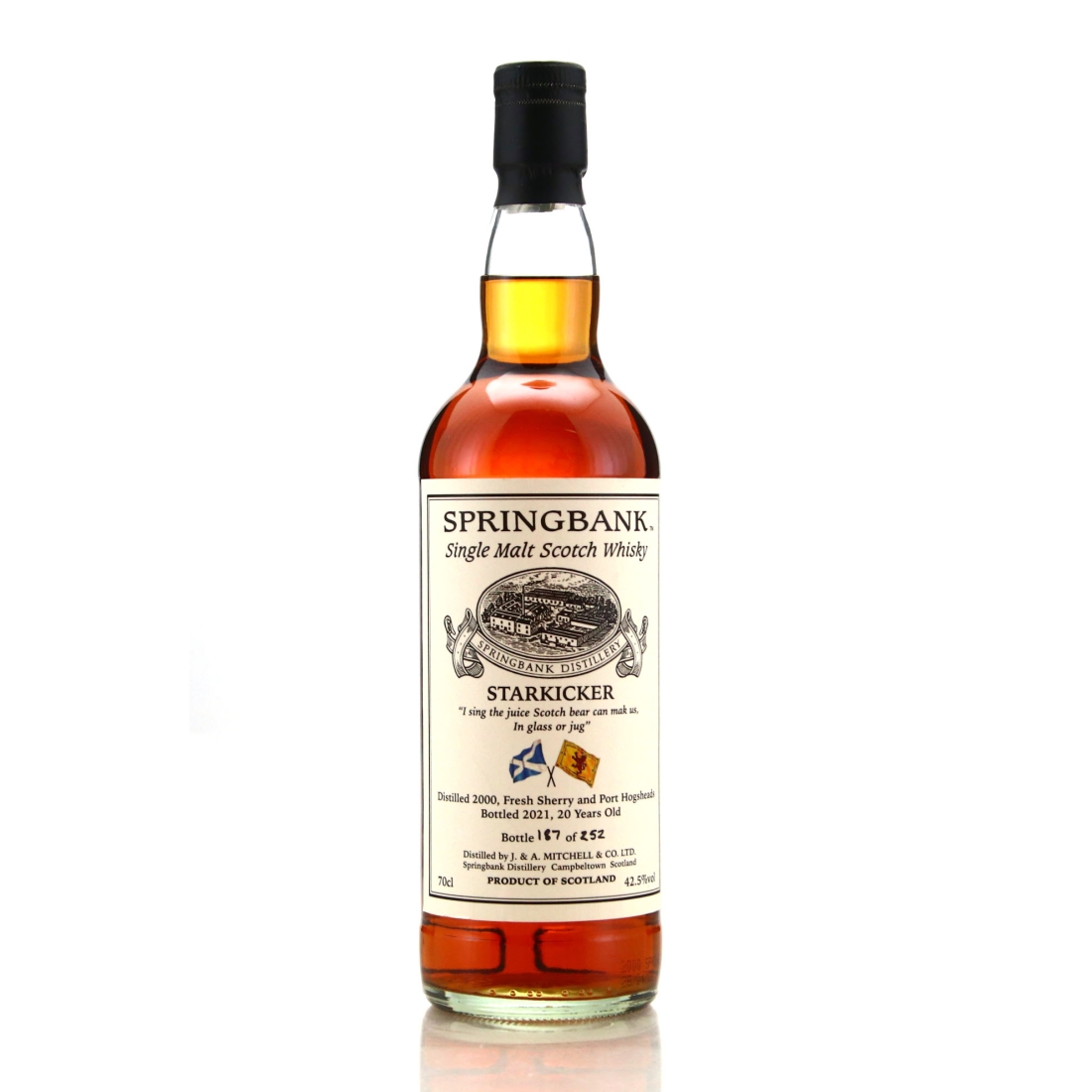 Springbank 2000 Sherry & Port Casks 20 Year Old / Starkicker