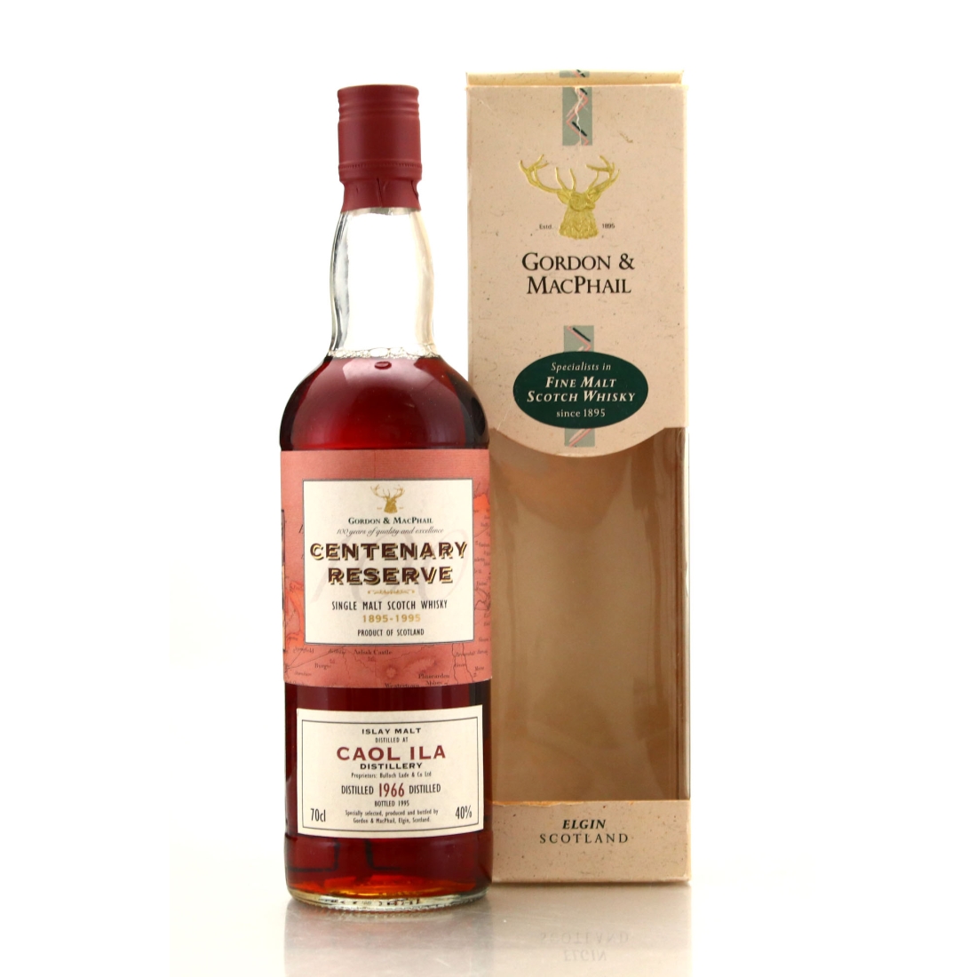 Caol Ila 1966 Gordon and MacPhail Centenary Reserve
