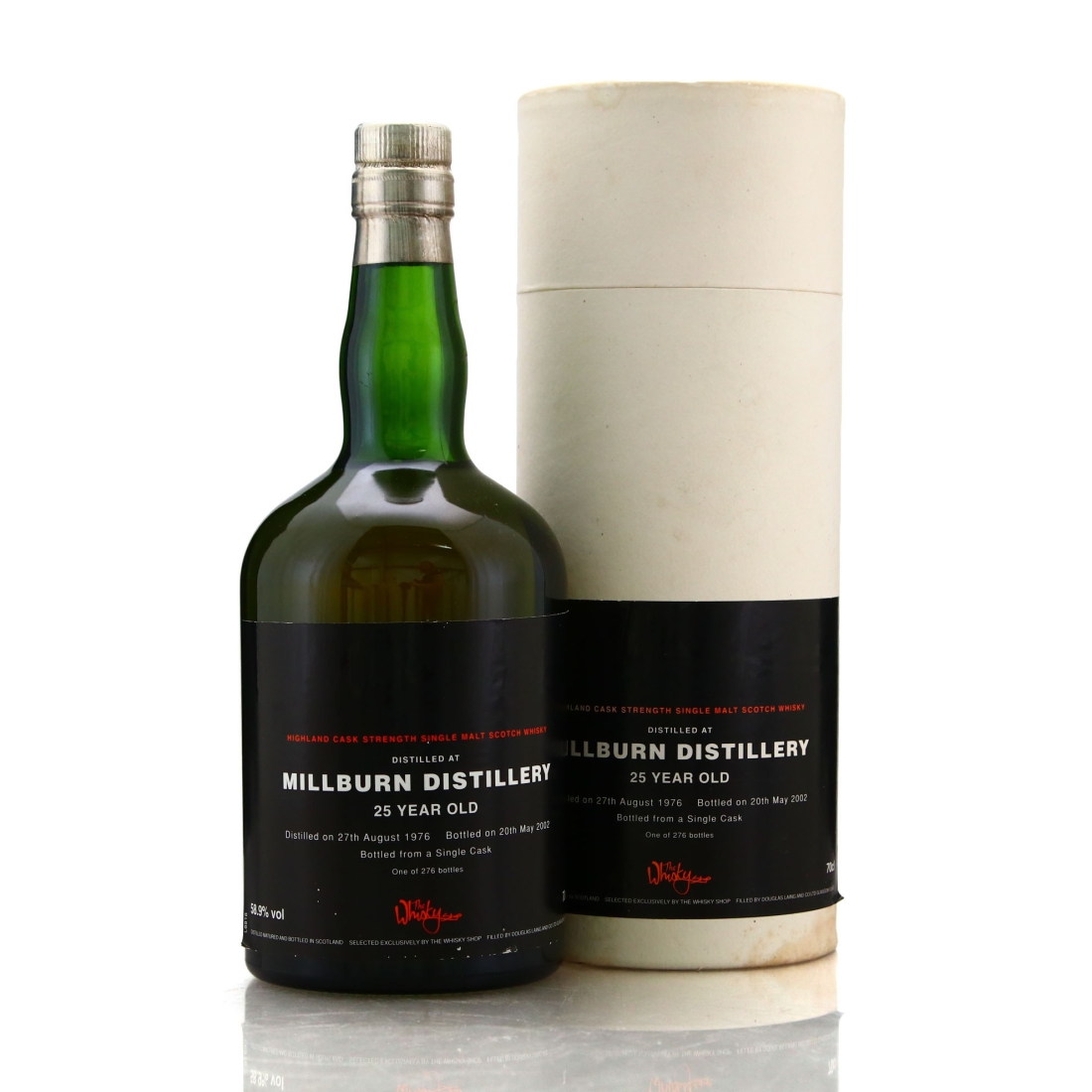 Millburn 1976 The Whisky Shop 25 Year Old
