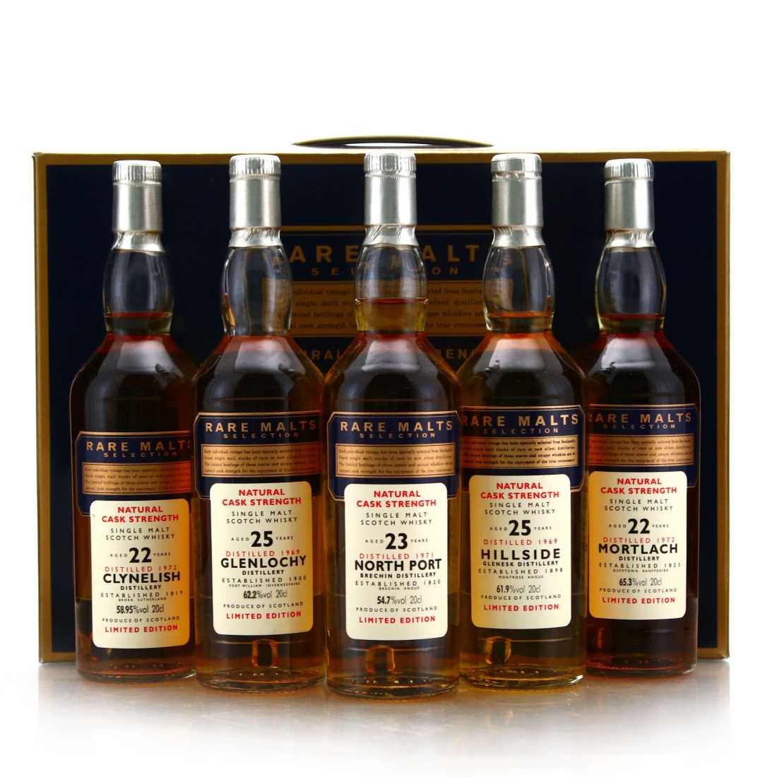Rare Malts Selection Gift Pack 5 x 20cl