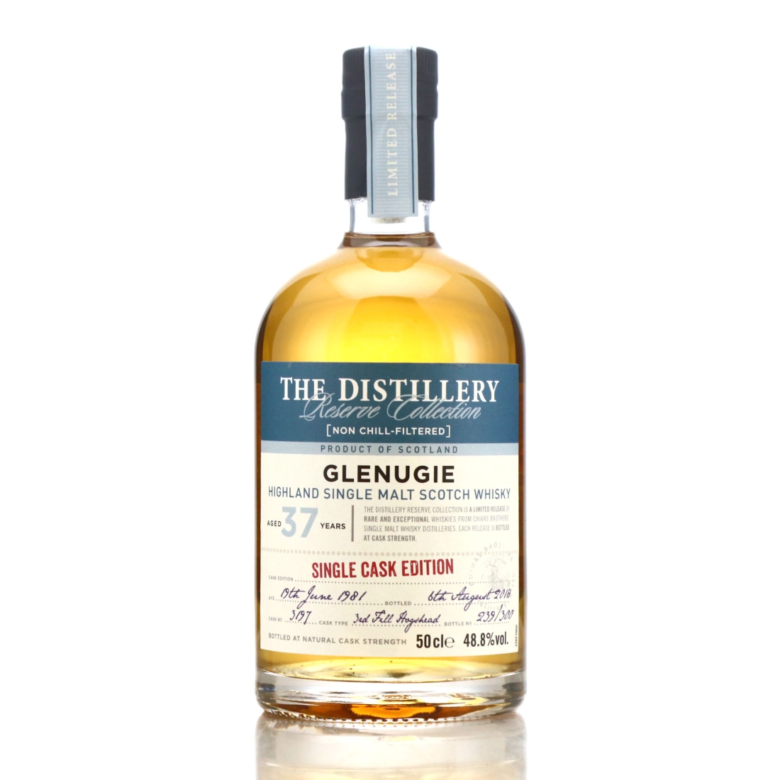 Glenugie 1981 Reserve Collection 37 Year Old 50cl / Single Cask Edition