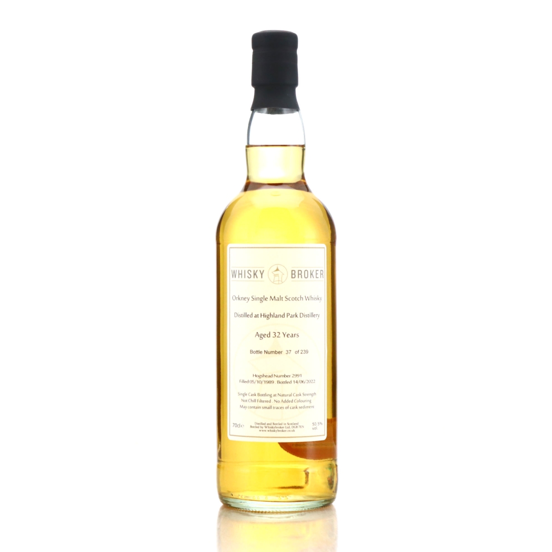 Highland Park 1989 Whisky Broker 32 Year Old