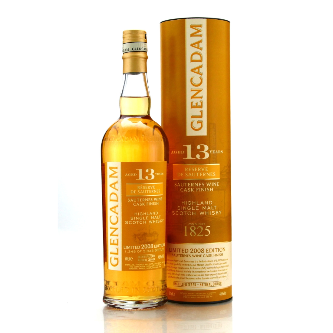 Glencadam 13 Year Old Sauternes Finish 2008