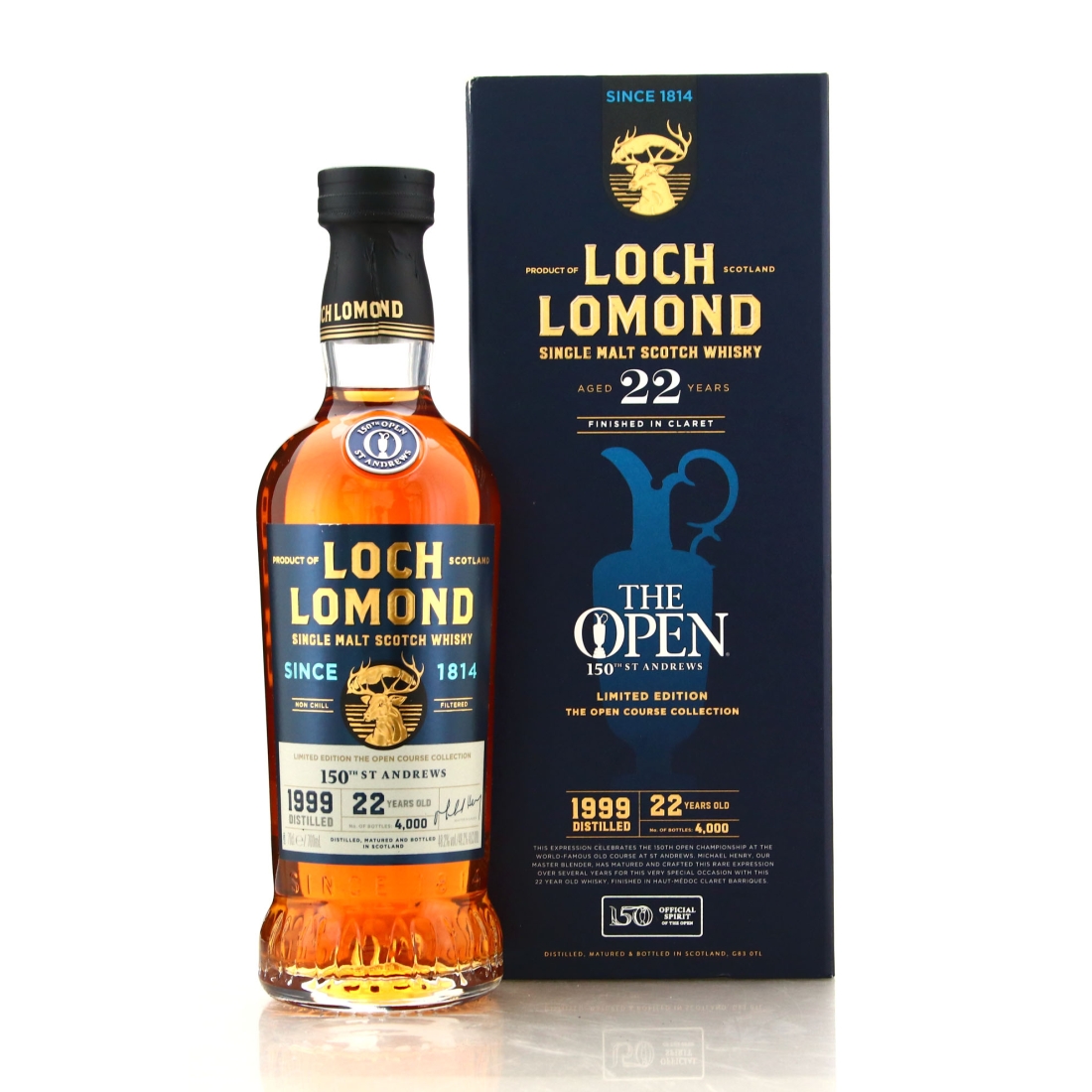 Loch Lomond 1999 The Open Course Collection 22 Year Old / 150th St. Andrews